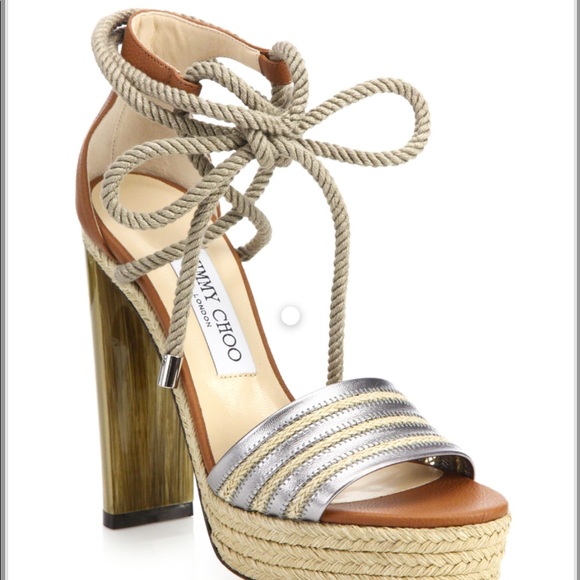 Jimmy Choo Sandals Mayje 38 - Picture 2 of 7